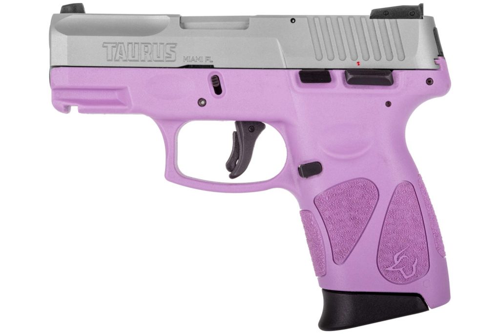 Taurus G2c Handgun 9mm Light Purple SS: 1-G2C939-12LP: 725327617730