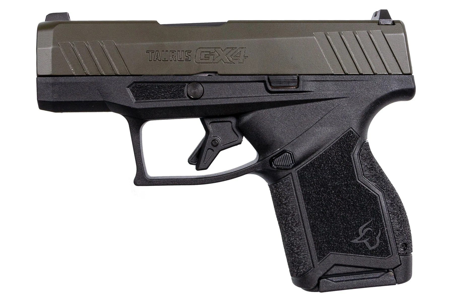 Taurus TAU GX4 9MM PST 11RD 3BLK/GRN: 1-GX4M93B: 725327936008