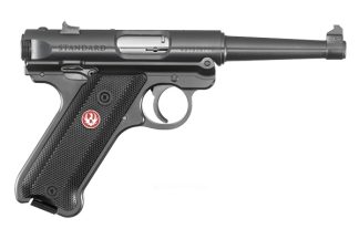 Ruger RUG MK-IV STD 22LR PST 4.75B: 40104: 736676401048