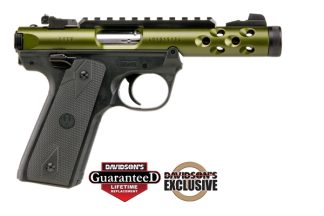 Ruger RUG MKIV 2245 LT 22 4.4 GRN DE: 43916: 736676439164