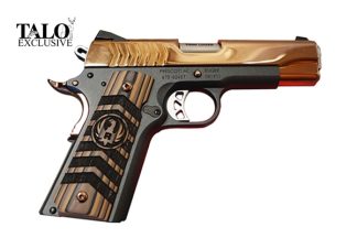 Ruger RUG SR1911 ROSE SA 9MM 9RD TL: 6768: 736676067688