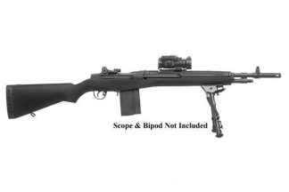 Springfield Armory SPG M1A SCOUT 7.62 RFL BLK STK: AA9126: 706397041267