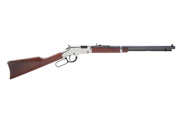 Henry Repeating Arms HEN GLD BOY SIL RFL 22LR 16RD: H004S: 619835016164